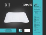 Beauty Home Μαξιλάρι ύπνου Shape Up Memory Foam Art 4083 Μέτριο 60x40+12 Λευκό - Image 2