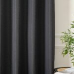Beauty Home Ύφασμα κουρτίνας με το μέτρο Blackout jacquard σκίασης Glare Art 8444 Φ280 Ανθαρκί - Image 5