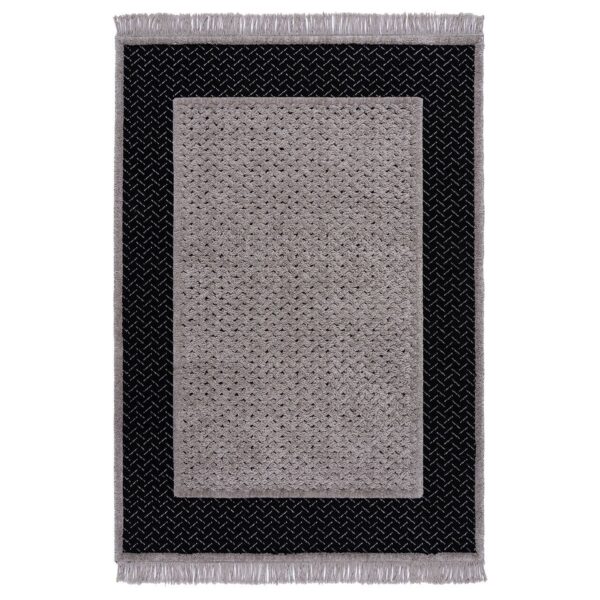 Beauty Home Χαλί Noir Art 9437 165x230 Black Μαύρο