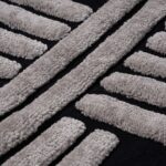 Beauty Home Χαλί Noir Art 9437 133x190 Black Μαύρο - Image 4