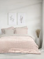 Κουβέρτα Mossy Light Pink 220X240 - Nima Home