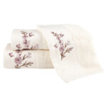 Πετσέτες Σετ 3ΤΜΧ Cherry Blossom Borea Home Textiles - Image 4