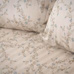 Beauty Home Σετ κουβερλί υπέρδιπλο Art 12215 Nova 100% Βαμβακοσατέν 300tc 220x240 Άμμου - Image 2