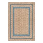 Beauty Home Χαλί Tropic Art 9138 160x230 Μπεζ,Μπλε