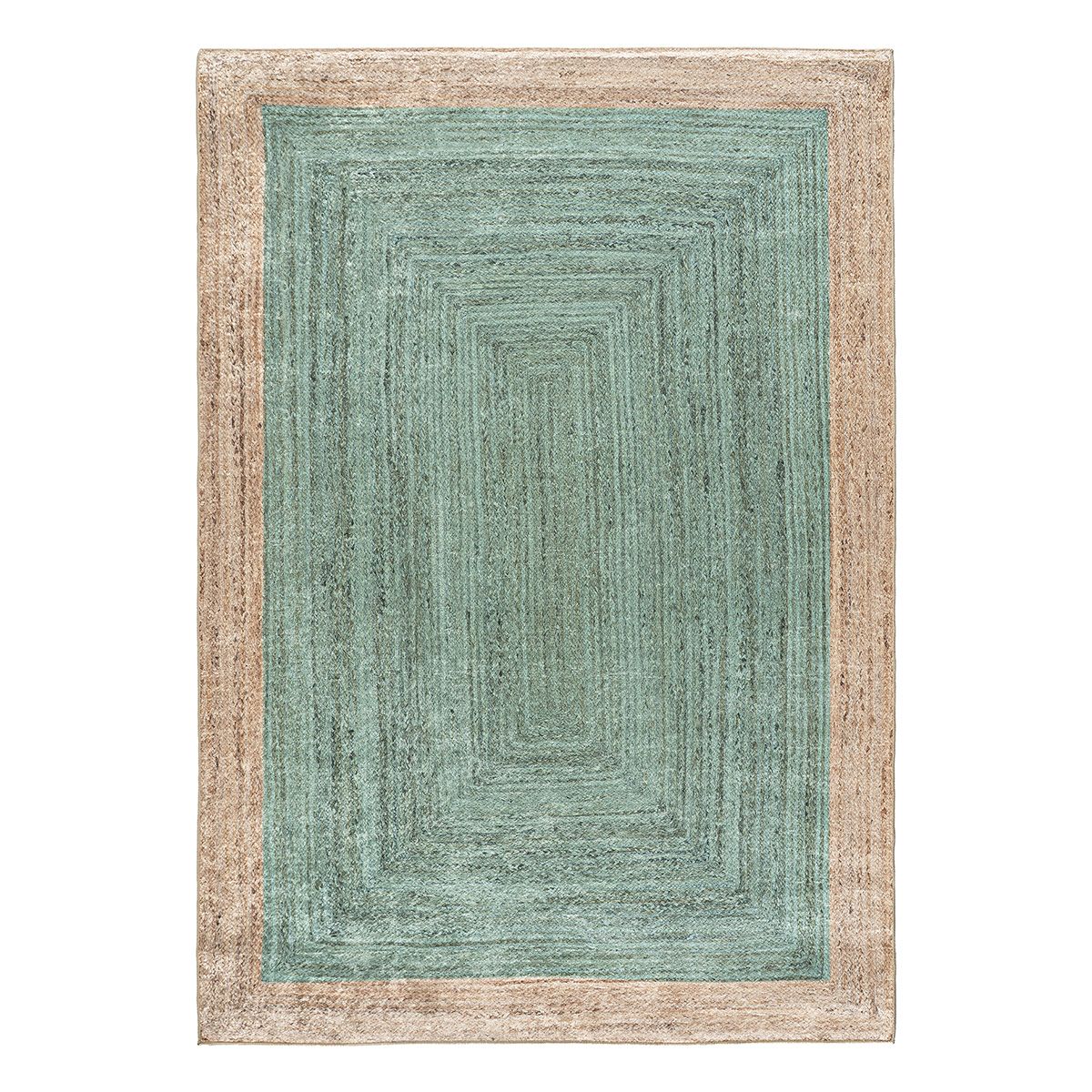 Beauty Home Πατάκι Tropic Art 9139 65x150 Μπεζ,Βεραμάν