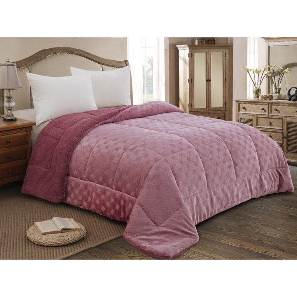 ΚΟΥΒΕΡΤΟΠΑΠΛΩΜΑ ΥΠΕΡΔΙΠΛΟ 220X240  ADAM HOME (825) APPLE