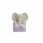 Makis Tselios Home Διακοσμητικό κουκλάκι με κουβέρτα 80x110cm Elephant Beige