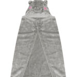 Makis Tselios Home - Κουβέρτα με κουκούλα 86x58x36x18cm Monocer Grey