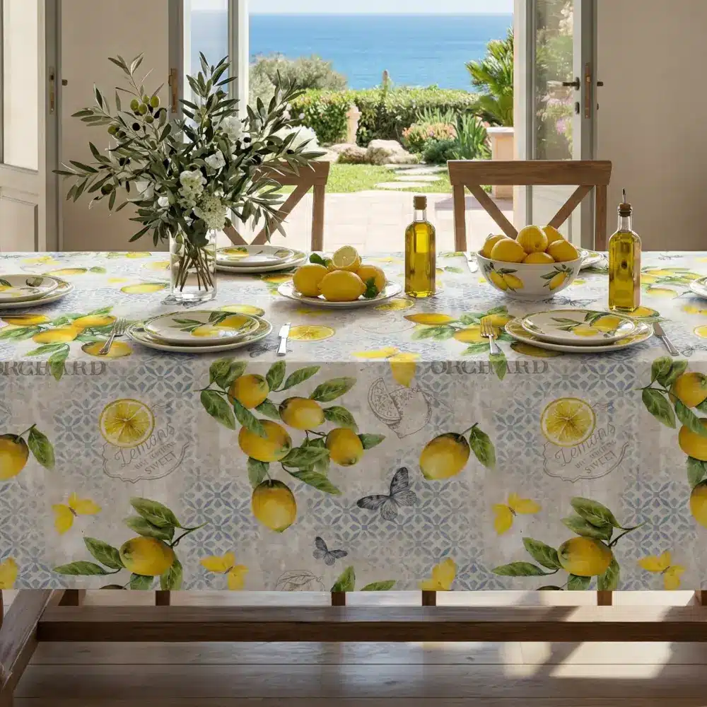 Καρέ Lemons Borea Home Textiles 90 x 90 cm