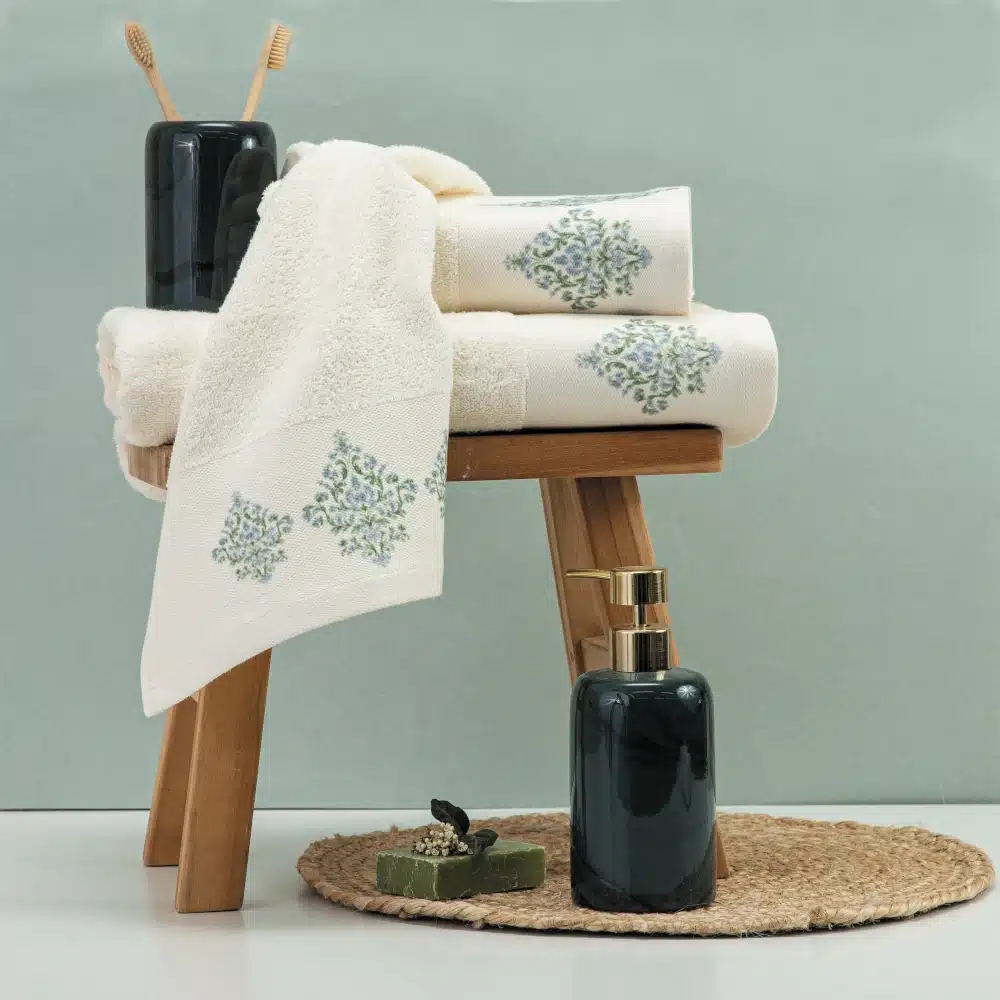 Πετσέτα Προσώπου Damask Borea Home Textiles 50 x 90 cm