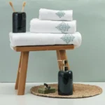 Πετσέτα Προσώπου Damask Borea Home Textiles 50 x 90 cm