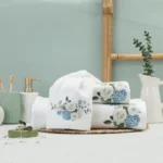 Πετσέτα Προσώπου Hortensia Borea Home Textiles 50 x 90 cm