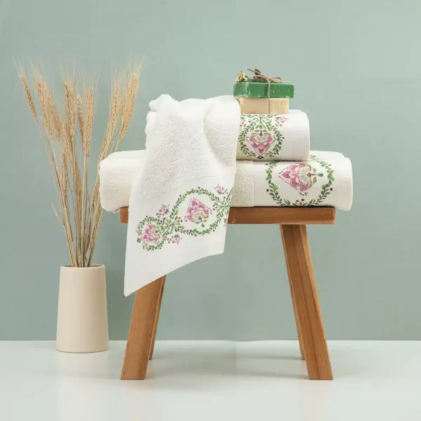 Πετσέτα Προσώπου Lotus Borea Home Textiles 50 x 90 cm