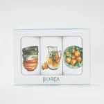 Ποτηρόπανα Κουζίνας Oranges Σετ 3ΤΜΧ Borea Home Textiles - Image 2