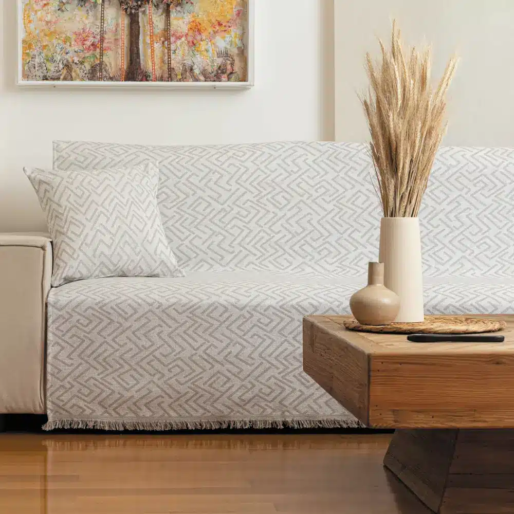 Ριχτάρι Βαμβακερό Τετραθέσιο Nama Borea Home Textiles 180 x 350 cm
