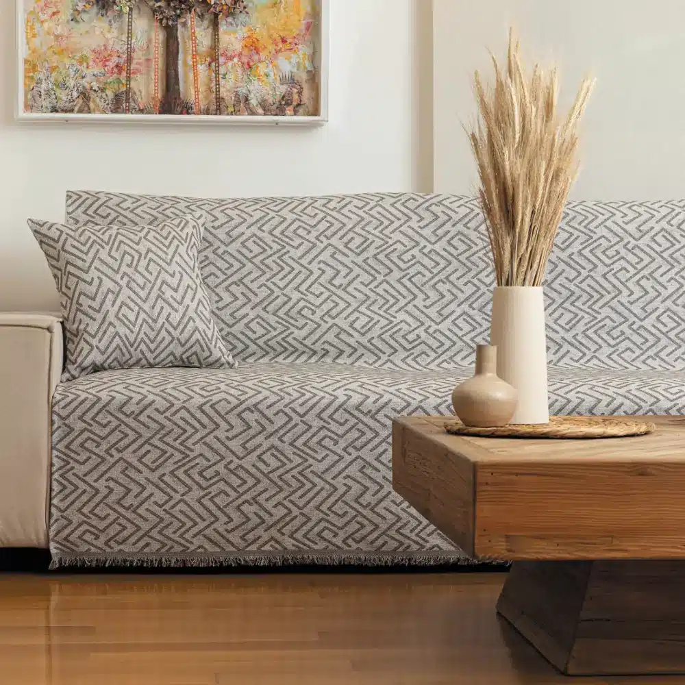 Ριχτάρι Βαμβακερό Τετραθέσιο Nama Borea Home Textiles 180 x 350 cm
