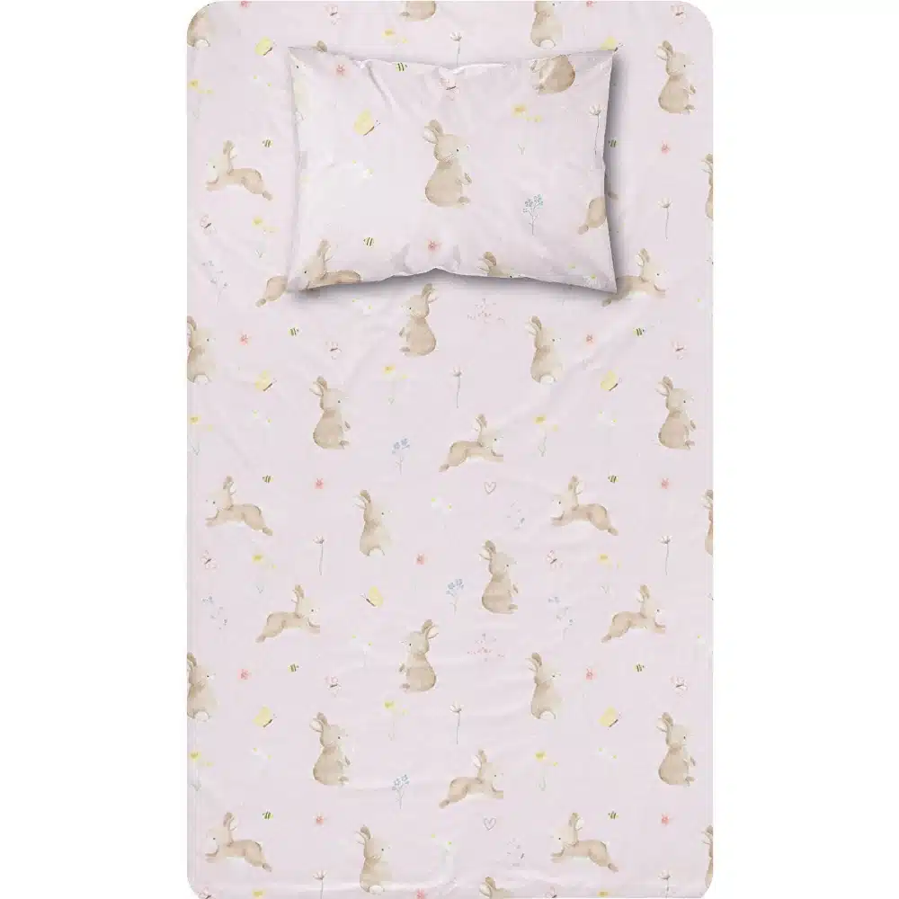 Σεντόνι Σετ 2ΤΜΧ Blush Moνό Ροζ Borea Home Textiles 160 x 240 cm + 50 x 70 cm