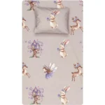 Σεντόνι Σετ 2ΤΜΧ Magic Garden Moνό Borea Home Textiles 160 x 240 cm + 50 x 70 cm