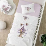 Σεντόνια Κούνιας Σετ Magic Garden Borea Home Textiles (2) 120 x 160 cm + 30 x 40 cm