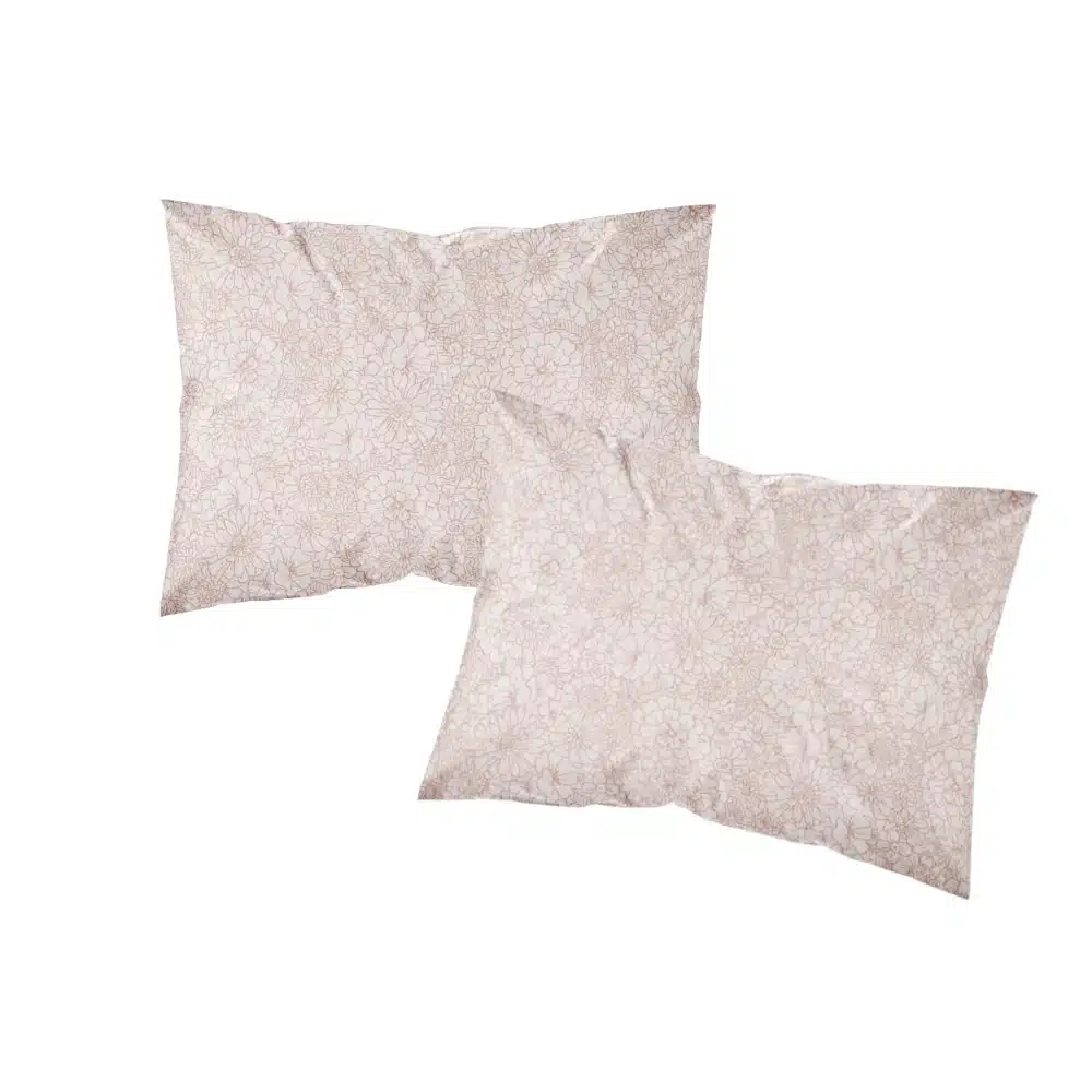 Ζεύγος Μαξιλαροθήκες Εμπριμέ Bloom Borea Home Textiles (2) 50 x 70 cm
