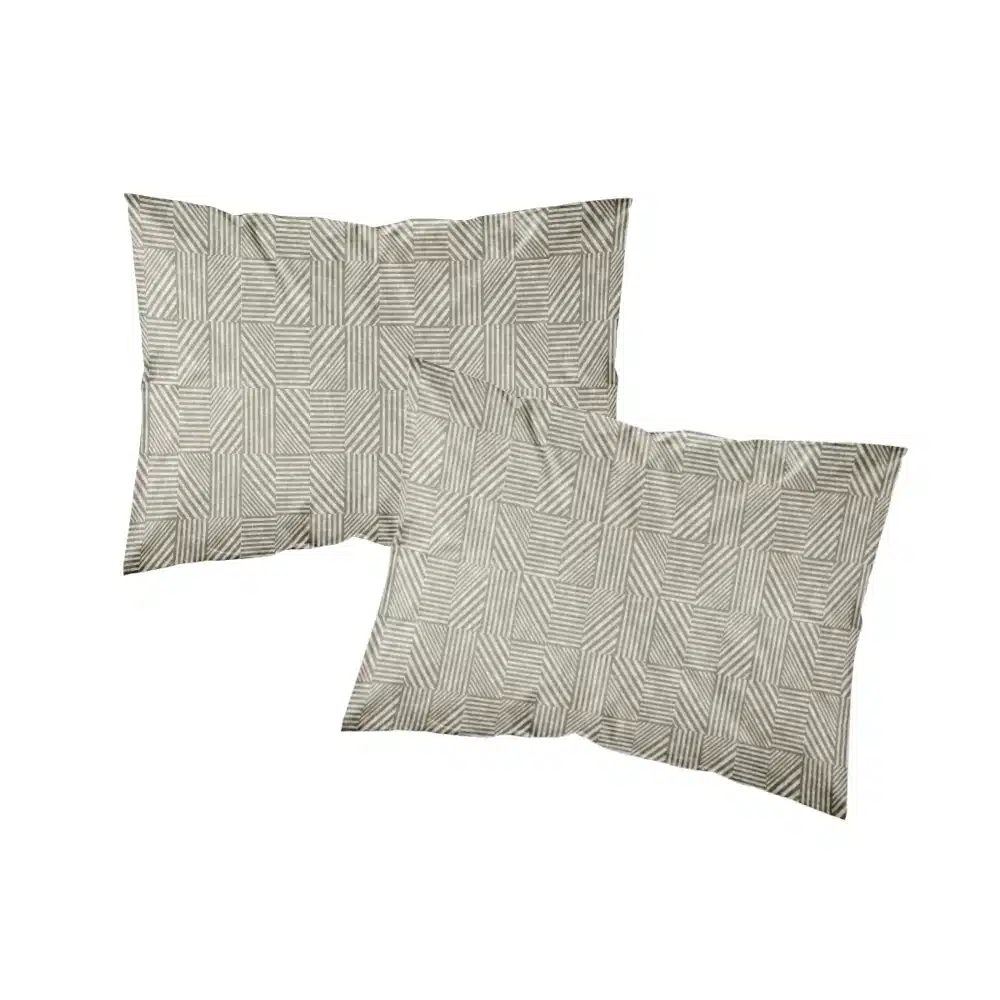 Ζεύγος Μαξιλαροθήκες Εμπριμέ Doric Borea Home Textiles (2) 50 x 70 cm