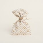Beauty Home ΠΟΥΓΚΙ 12 x 17 cm ΕΚΡΟΥ ΧΡΥΣΟ ΚΥΒΟΙ - Image 2