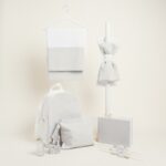 Beauty Home ΣΕΤ ΒΑΠΤΙΣΗΣ ΓΚΡΙ ΑΣΗΜΙ LUREX - Image 2