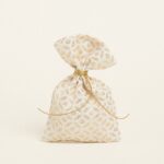 Beauty Home ΠΟΥΓΚΙ 12 x 17 cm ΖΑΚΑΡ ΕΚΡΟΥ- ΧΡΥΣΟ - Image 2
