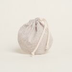 Beauty Home ΠΟΥΓΚΙ ΟΒΑΛ ΜΕ ΚΟΡΔΟΝΙ 13 x 14 cm  ΑΓΚΥΡΑ ΡΙΓΕ ΜΠΕΖ