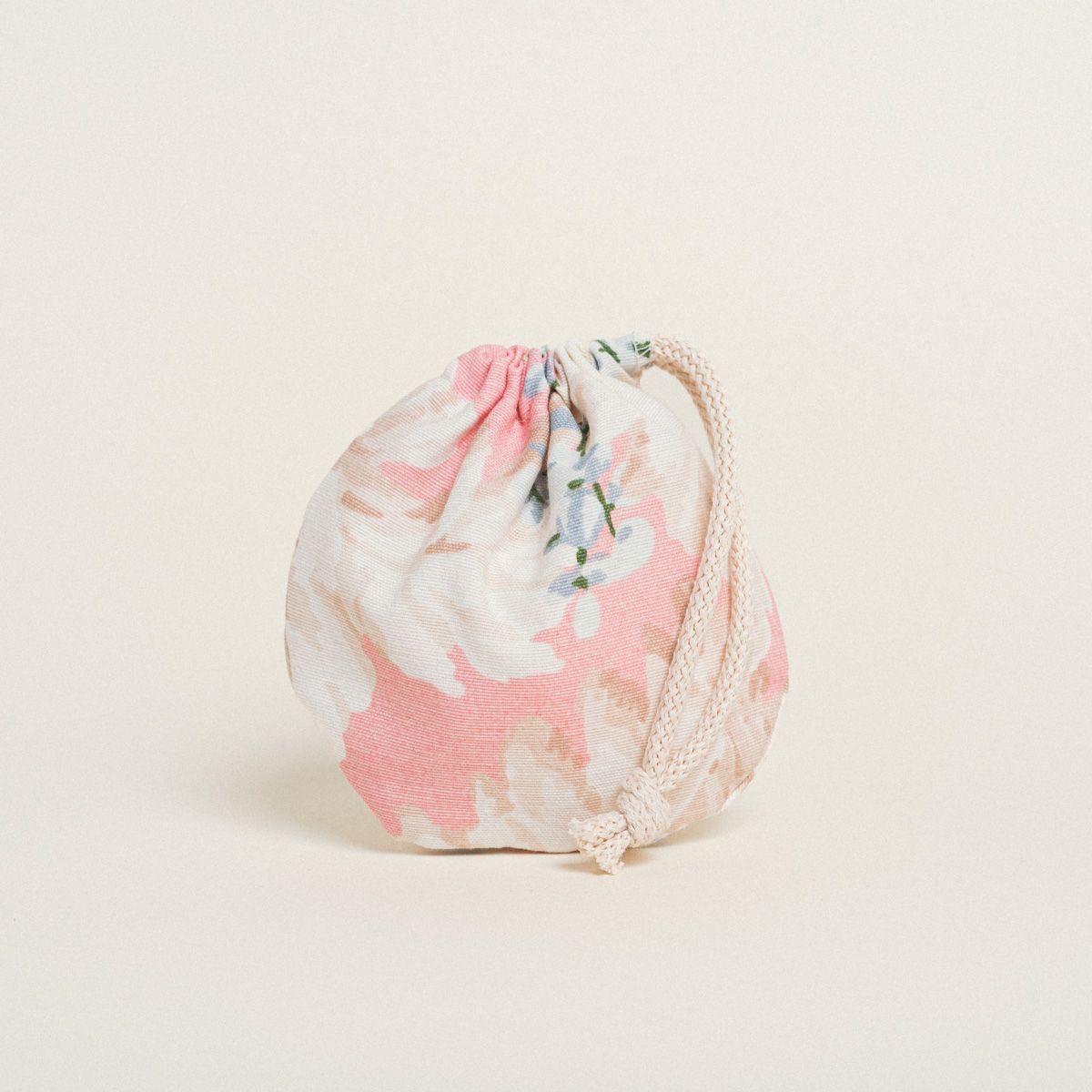 Beauty Home ΠΟΥΓΚΙ ΟΒΑΛ ΜΕ ΚΟΡΔΟΝΙ 13 x 14 cm  ΣΟΜΟΝ ΠΑΜΠΑΣ