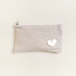 Beauty Home ΠΟΡΤΟΦΟΛΑΚΙ 9 x 16 cm ΜΠΕΖ ΧΡΥΣΟ LUREX - Image 2
