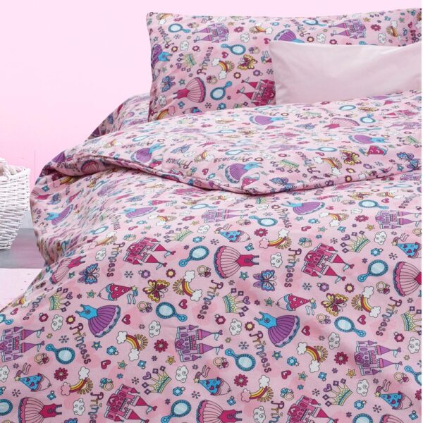 Κουβερλί Σετ Πριγκίπισσα Π-23 Μονό Borea Home Textiles 160 x 220 cm + 50 x 70 cm
