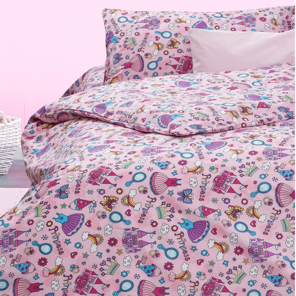 Κουβερλί Σετ Πριγκίπισσα Π-23 Μονό Borea Home Textiles 160 x 220 cm + 50 x 70 cm