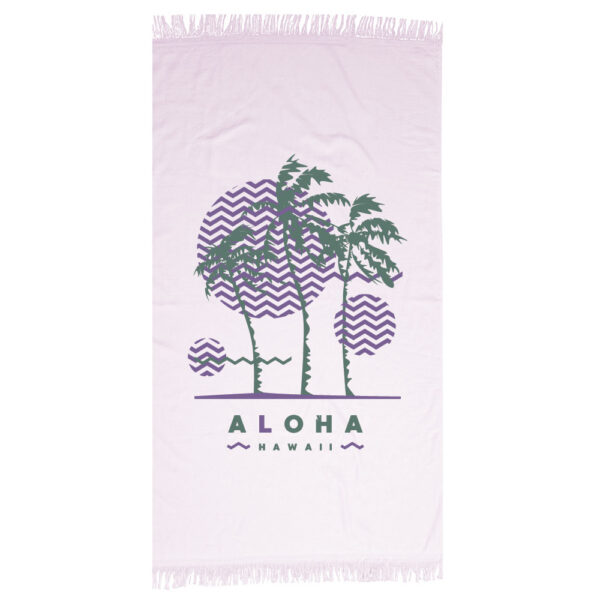 Πετσέτα Παρεό Aloha Λιλά Borea Home Textiles 90 x 160 cm