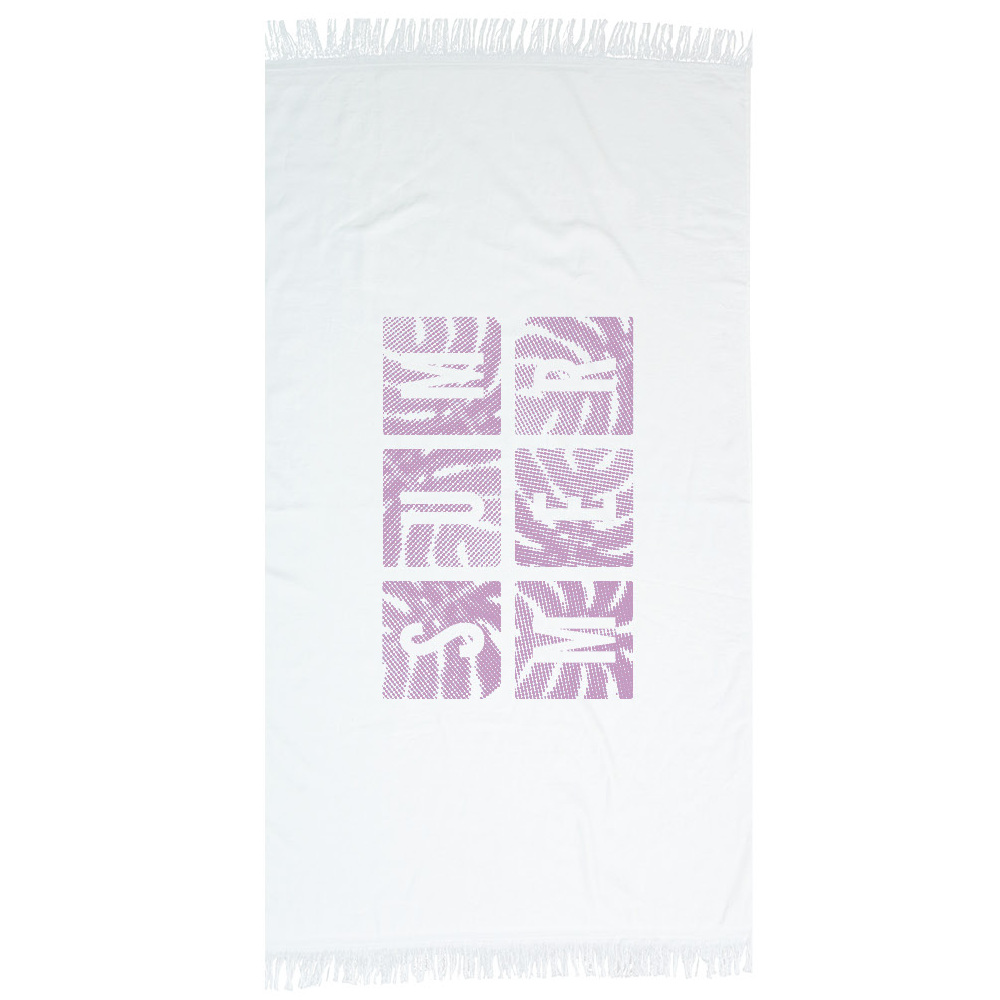 Πετσέτα Παρεό Summer Εκρού Borea Home Textiles 90 x 160 cm