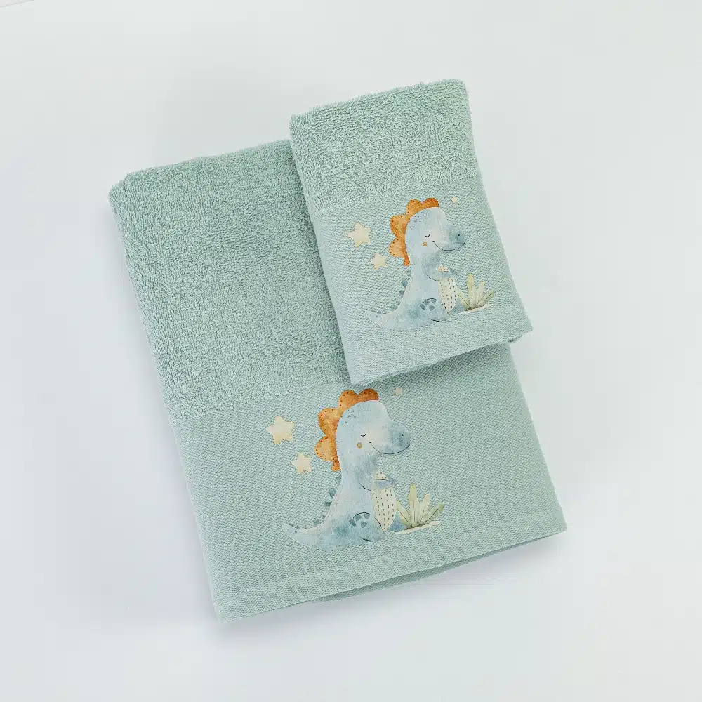 Πετσέτες Σετ 2ΤΜΧ Dinos Borea Home Textiles 70 x 120 / 30 x 50 cm
