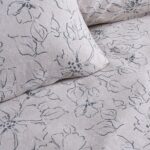 Beauty Home Σετ σεντόνια φανελένια μονά με λάστιχο Cinsault Art 12637 105x200+32 Μπεζ - Image 2