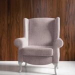 Ελαστικό κάλυμμα μπερζέρας KLYRA BEIGE MADI Homeware
