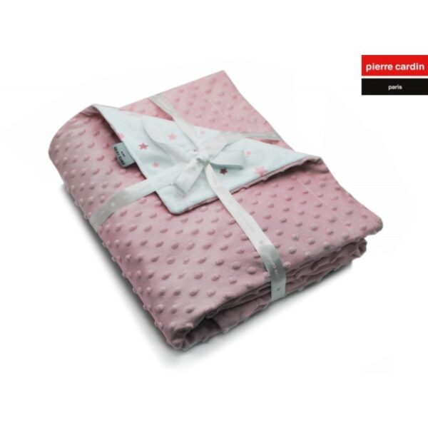 ΚΟΥΒΕΡΤΑ ΚΟΥΝΙΑΣ soft plus FLEECE 110X140 PIERRE CARDIN TOPPY PINK