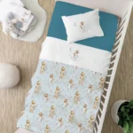 Κουβερλί Κούνιας Goodnight Σιέλ Borea Home Textiles 110 x 140 cm