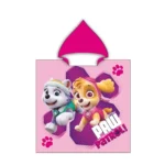 Παιδικό Πόντσο Microfiber Paw Patrol Ροζ Borea Home Textiles 55 x 110 cm