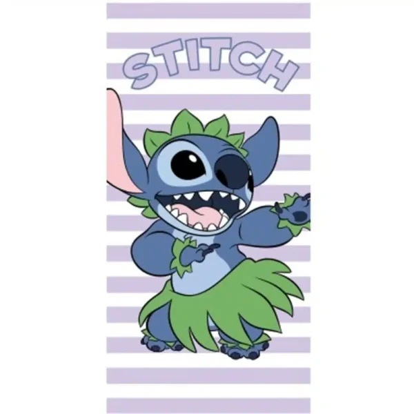 Πετσέτα Θαλάσσης Βαμβακερή Βελούδινη Stitch Dance 320gsm Borea Home Textiles 70 x 140 cm