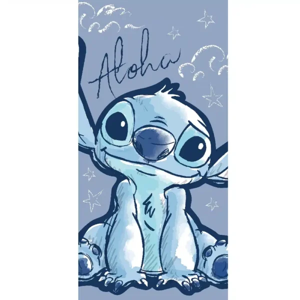 Πετσέτα Θαλάσσης Βαμβακερή Βελούδινη Sweet Stitch 320gsm Borea Home Textiles 70 x 140 cm