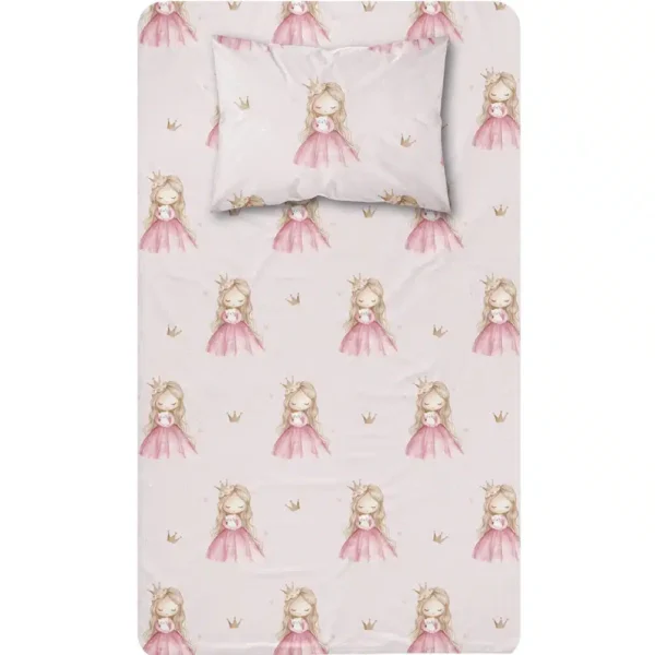Σεντόνι Σετ 2ΤΜΧ Little Queen Moνό Borea Home Textiles 160 x 240 cm + 50 x 70 cm