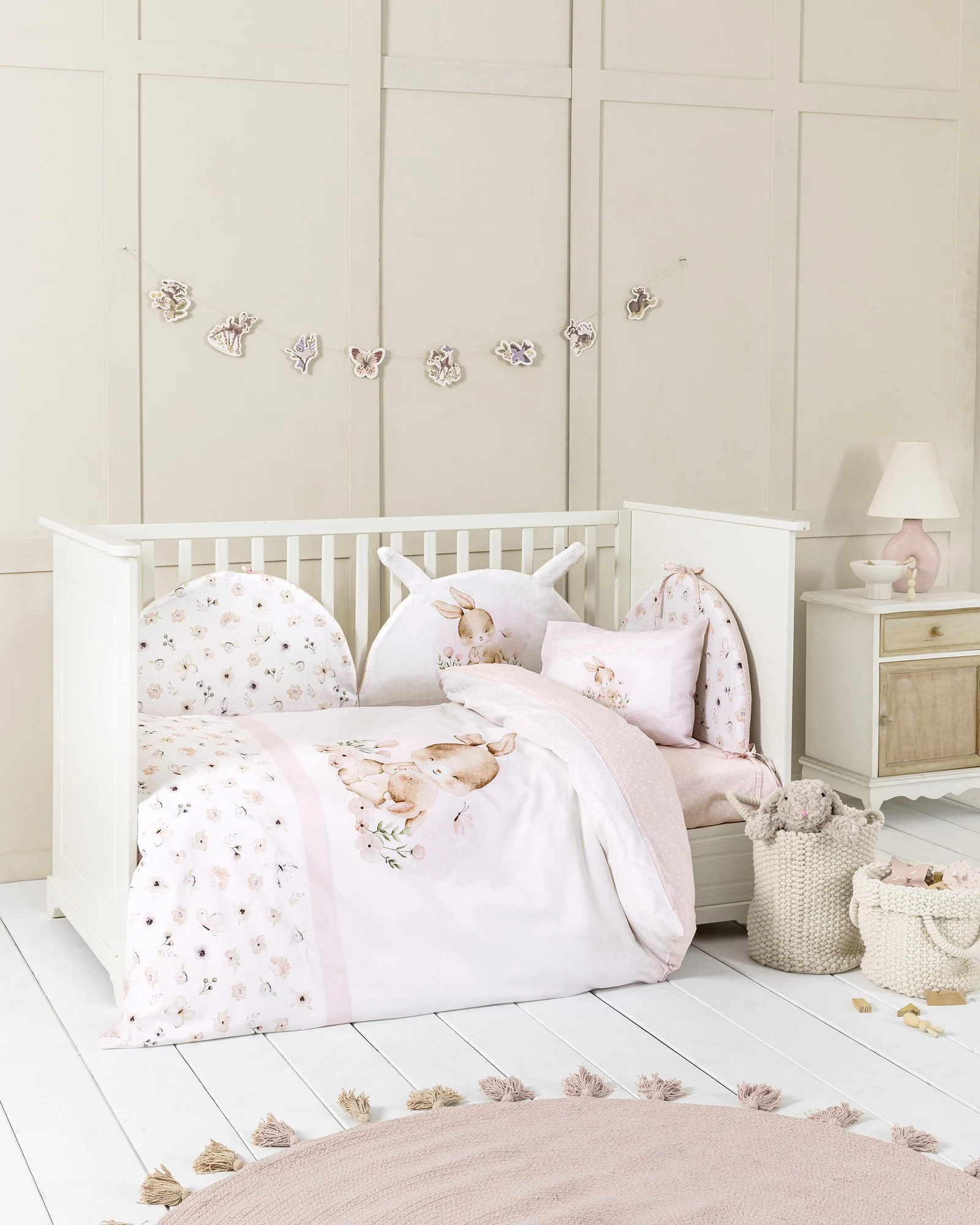 sweet baby 1 Σετ σεντόνια κούνιας 120X170 Sweet Baby - Nima Home - Image 1
