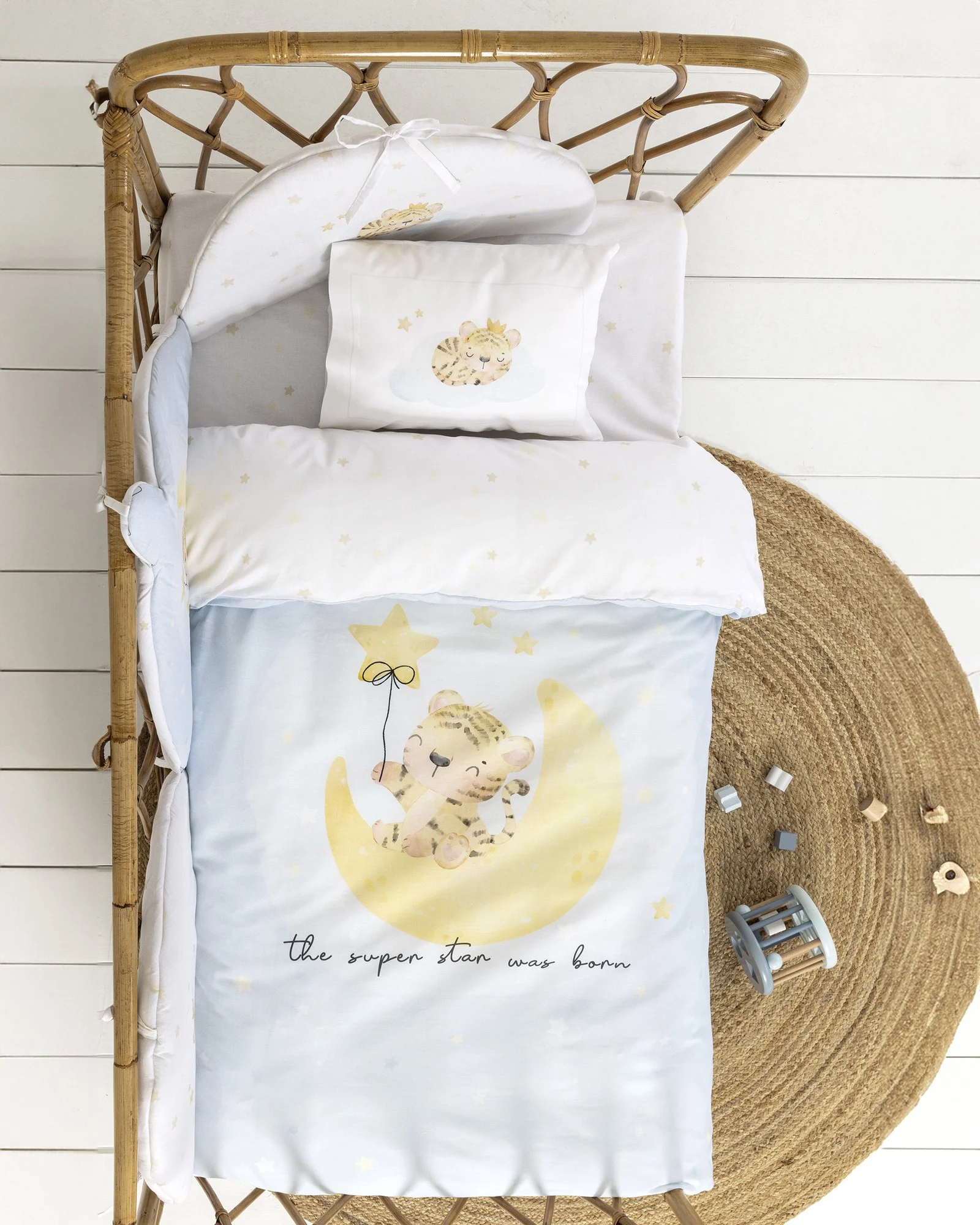 tiggy Κουβερλί κούνιας Tiggy 140X140- Nima Home - Image 1
