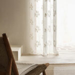 Κουρτίνα με τρουκς 140x295cm GOFIS HOME Leaf Offwhite AW24 532/05