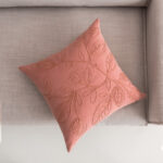 Μαξιλαροθήκη 43x43cm GOFIS HOME Pale Apple pink 381/ 17 - Image 2