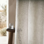 Κουρτίνα με σιρίτι 140x295cm GOFIS HOME Combe Cloud Grey 502 - Image 3