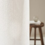 Κουρτίνα με τρουκς 140x280cm GOFIS HOME Velmira Beige 509 - Image 2